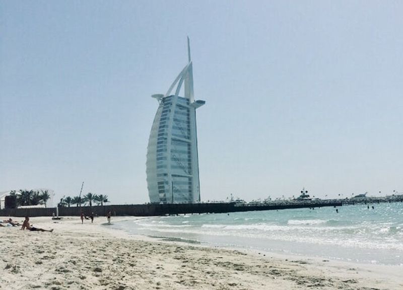 Dubai Private Tour - Burj al Arab beach 