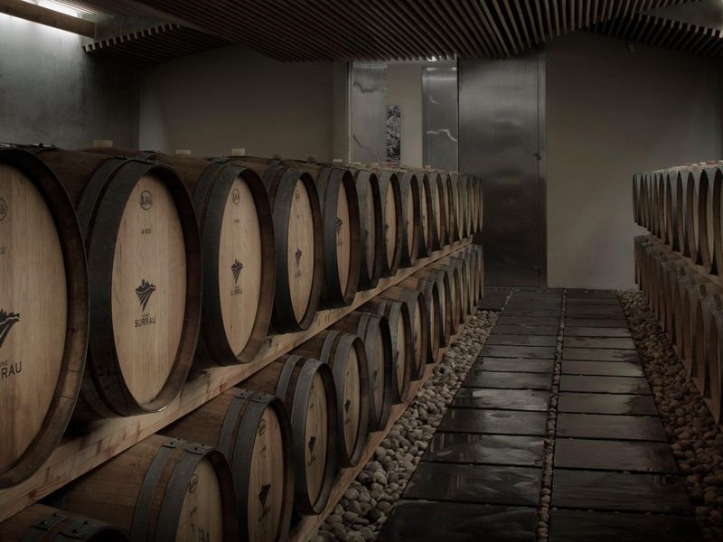 Sardinia Private Tour - Barrels Inside the cellar