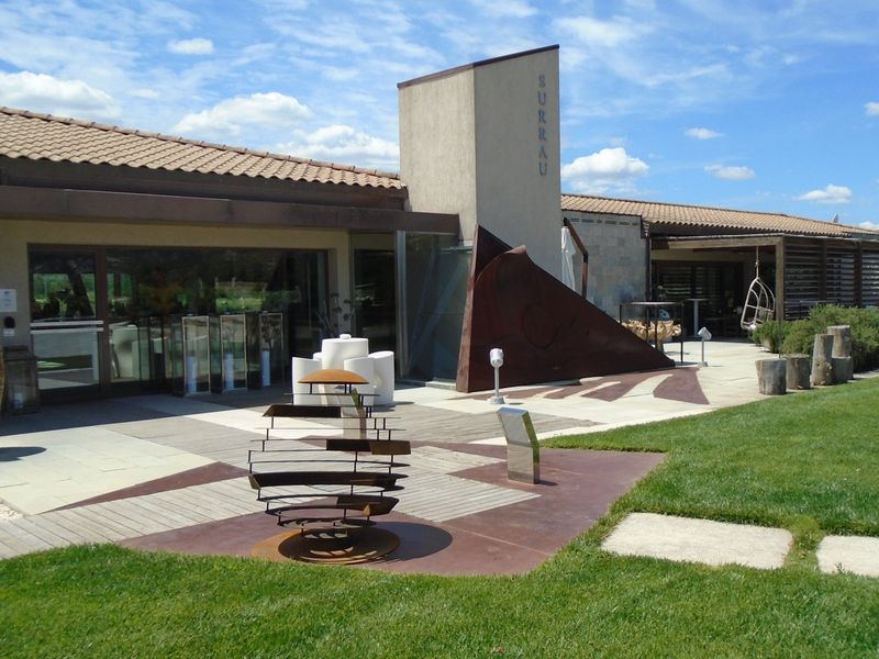 Sardinia Private Tour - front of the wine cellar of Surrau