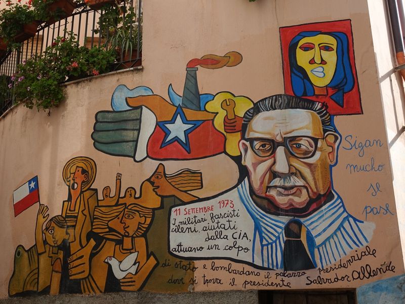 Sardinia Private Tour - The murales of Orgosolo often are linked to a political situation in the past