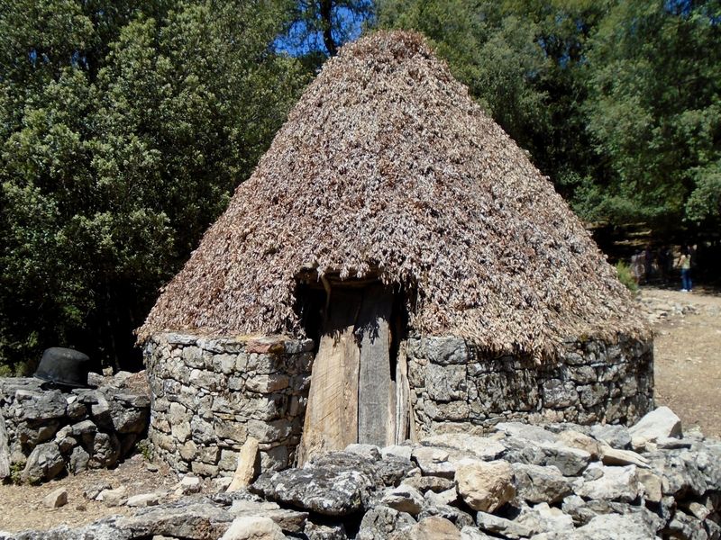 Sardinia Private Tour - The typical shepherd's hut of the Orgosolo area.