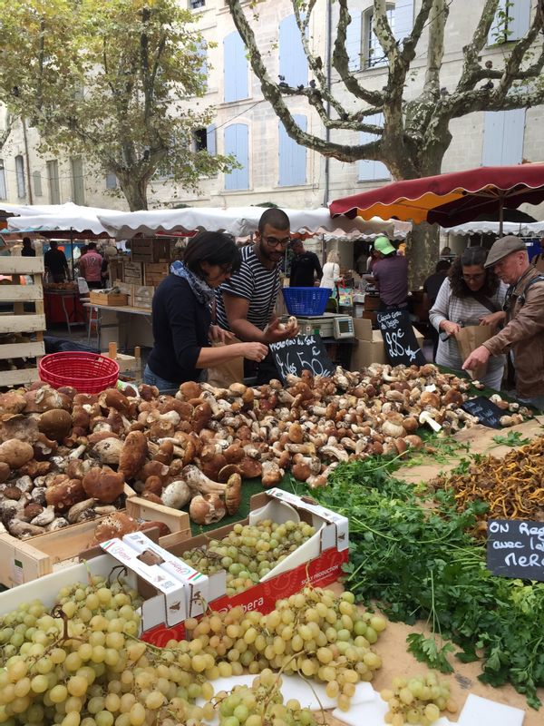 Provence-Alpes-Cote d'Azur Private Tour - Market in Automn 