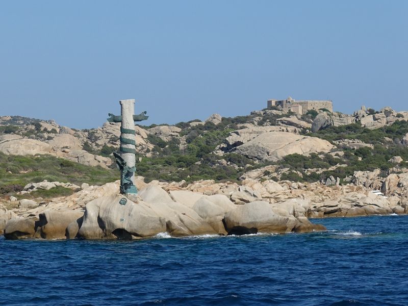 Sardinia Private Tour - Monument for the ship Roma