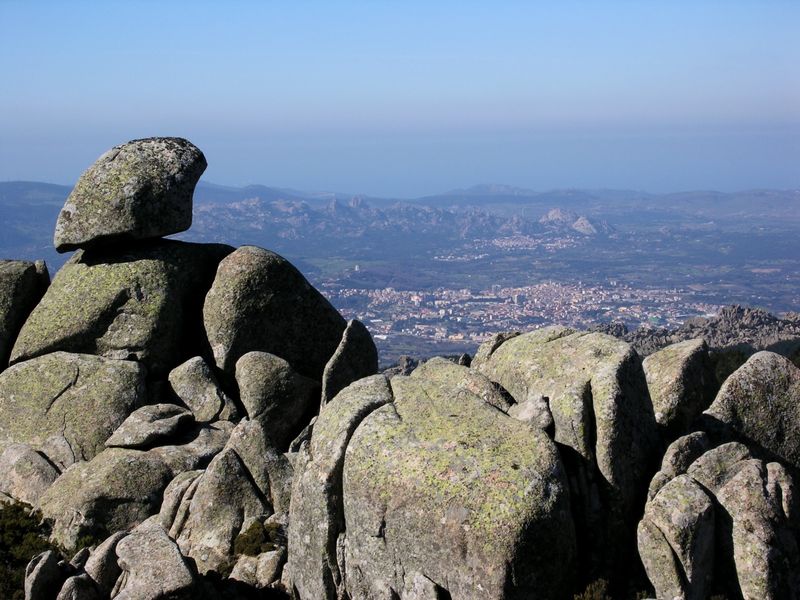 Sardinia Private Tour - Tempio Pausania seen from Monte Limbara