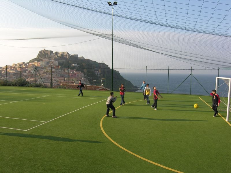 Sardinia Private Tour - Football at Castelsardo