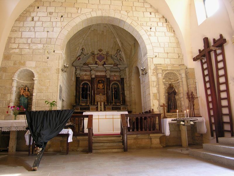 Sardinia Private Tour - inside Church of Santa Maria delle Grazie (XIII cent.)