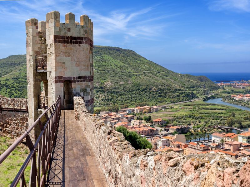 Sardinia Private Tour - Walls of the Malaspina Castle 