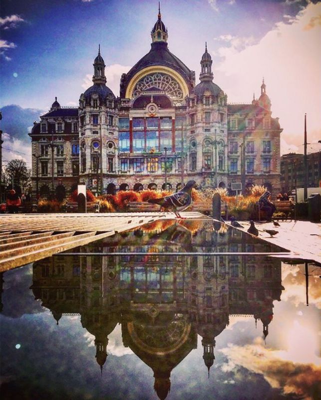 Antwerp Private Tour - Main entrance of the station