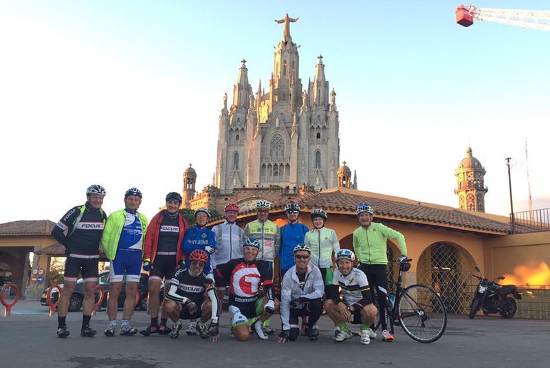 Barcelona Private Tour - The mandatory picture at the summital church!