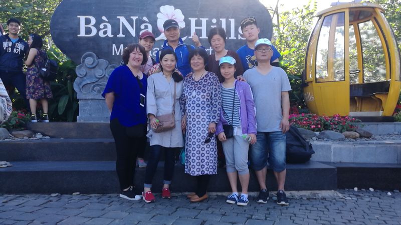 Da Nang Private Tour -  A nice tour to Ba Na Hills with Guests from China!