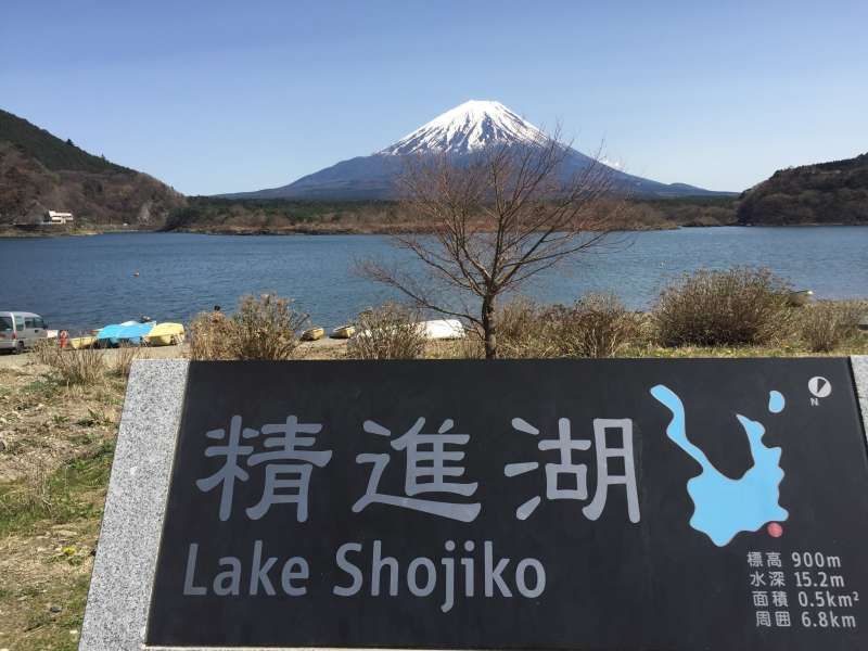 Mount Fuji Private Tour - Mt.Fuji view from the Shojiko lake.