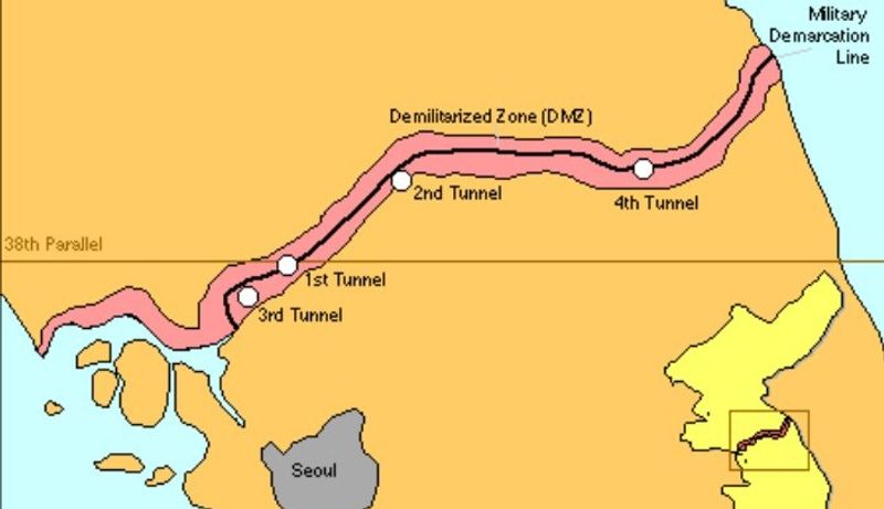 Seoul Private Tour - DMZ Map  [사진 제공 - 통일부 공식블로그]