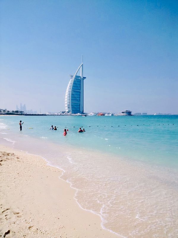 Dubai Private Tour - Burj al Arab beach 