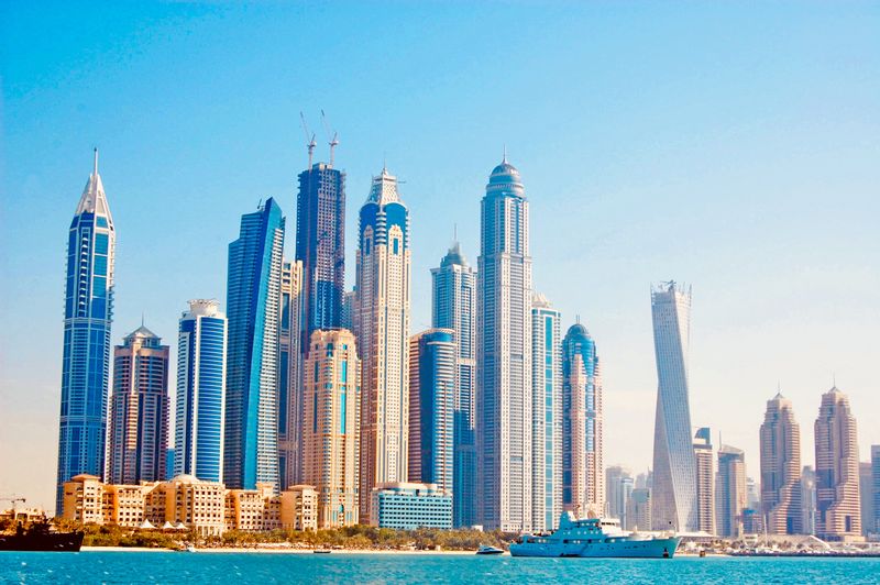 Dubai Private Tour - Marina and jbr building view 