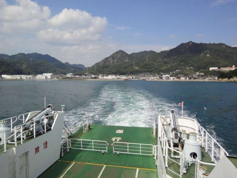 Hiroshima Private Tour - 12 min. boat ride to reach a paradise of rabbits.