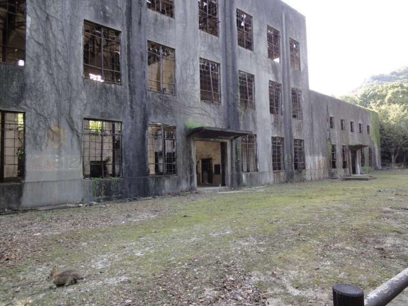 Hiroshima Private Tour - A Power plant in the island, which generated electricity for the poison gas factories.