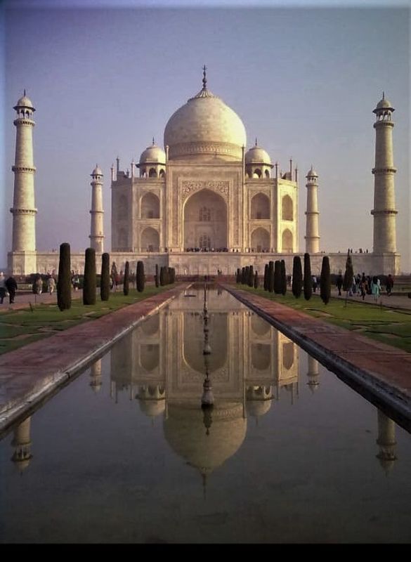 Delhi Private Tour - Mesmerizing view of Tajmahal in the morning .