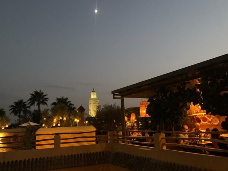 Marrakech Private Tour - The Tangia Restaurant Sky Lounge