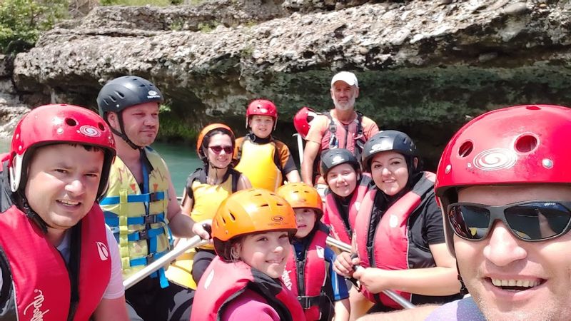 Tirana Private Tour - Family rafting in Vjosa