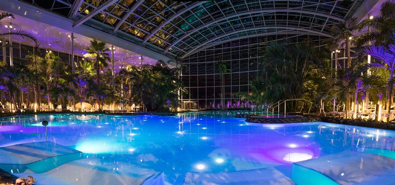 Bucharest Private Tour - Indoor pool at Therme