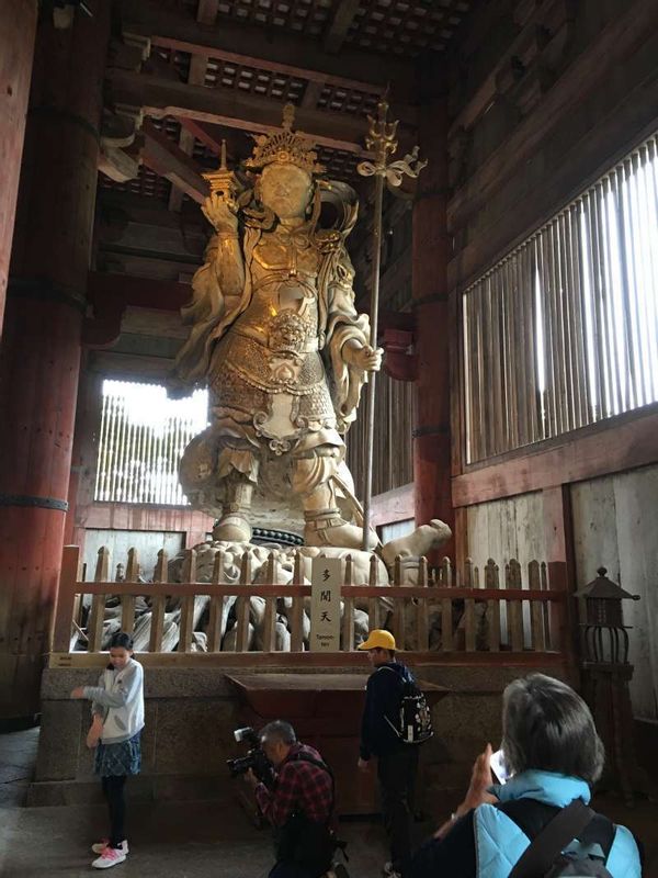 Nara Private Tour - Buddhist statue made of wood