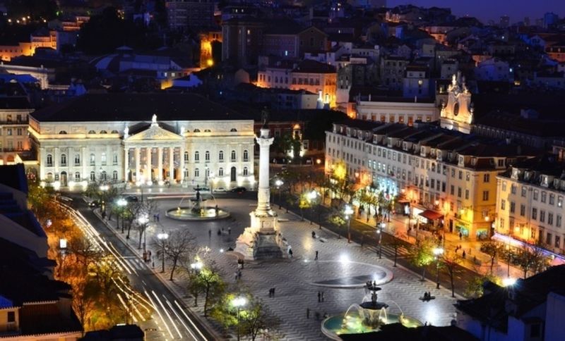 Lisbon Private Tour - Rossio, Lisbon central square at our feet