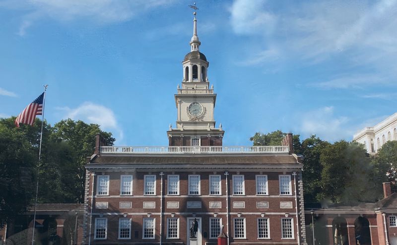 Philadelphia Private Tour - Independence Hall.  Originally the Pennsylvania state house.  The Declaration of Independence and the US Constitution were debated and signed here.
