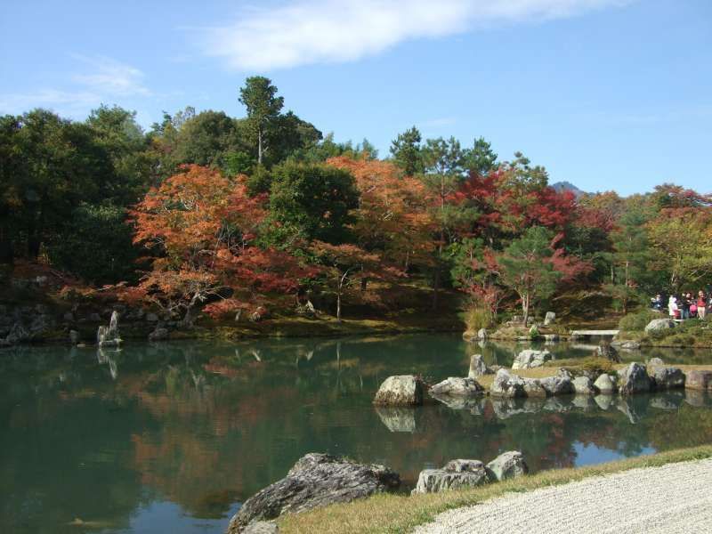 Kyoto Private Tour - 天龍寺‧世界文化遺產。
非常有名的迴游式日式庭園。