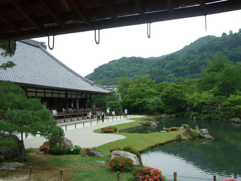 Kyoto Private Tour - 天龍寺‧世界文化遺產。
非常有名的迴游式日式庭園。