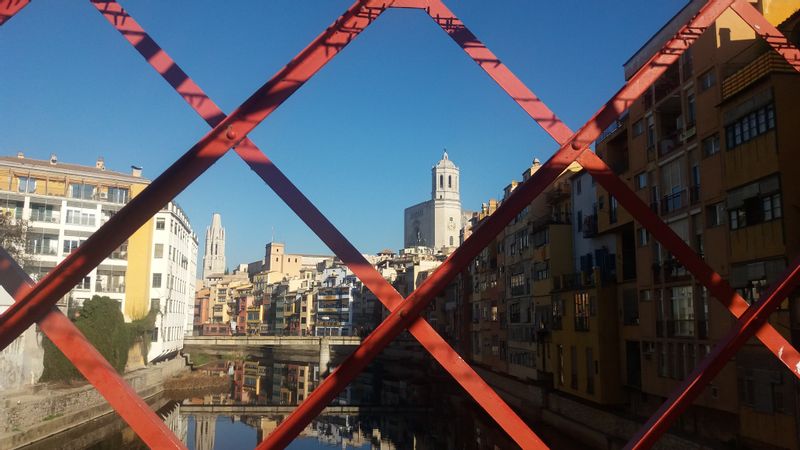 Girona Private Tour - View from Eiffel's bridge