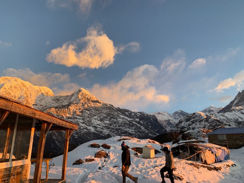 Kathmandu Private Tour - Picture from Mardi Himal High camp Hotel