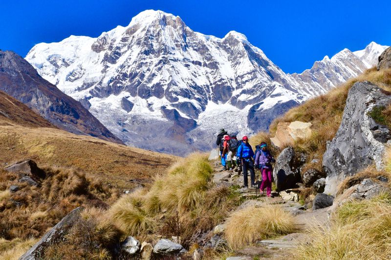 Bagmati Private Tour - Annapurna South picture was taken from ABC