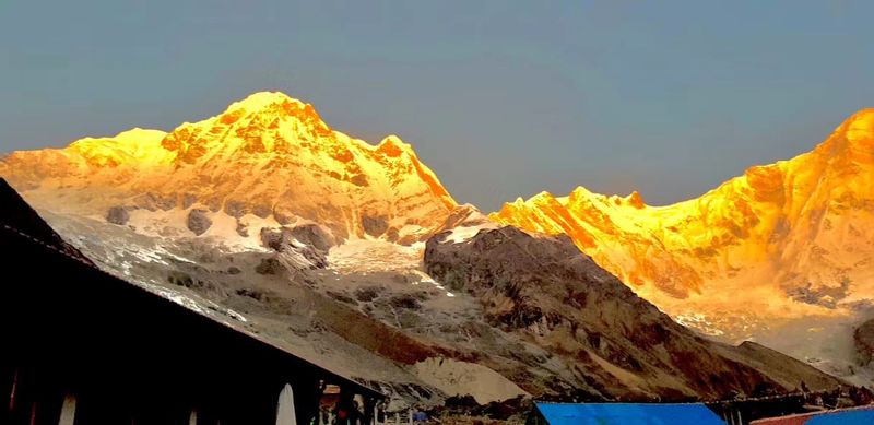 Bagmati Private Tour -  the picture was taken from ABC while the sun rising 