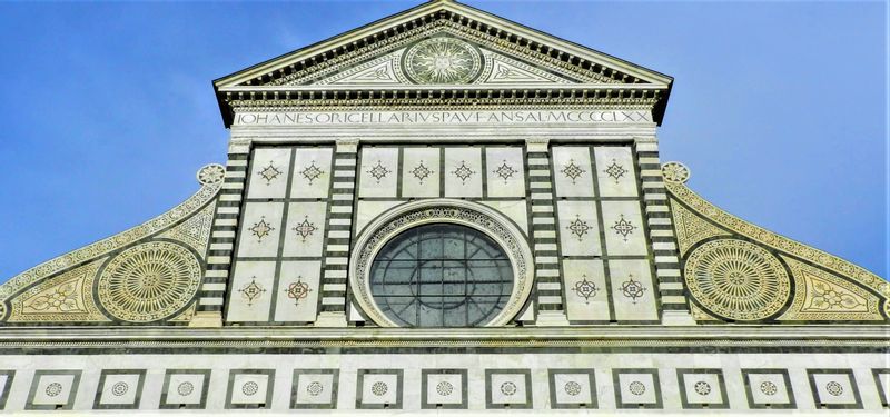 Florence Private Tour - Facade de l'église Santa Maria Novella