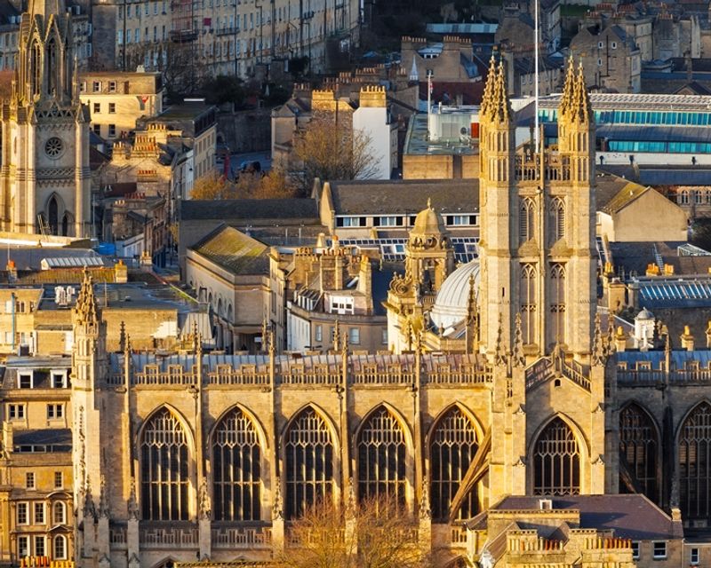 Bath Private Tour - Bath Abbey known as the Lantern of the West as it shines out around the city