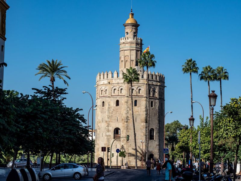 Seville Private Tour - Golden torre del Oro Sevilla