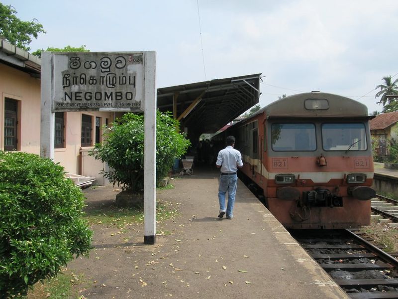 Colombo Private Tour - Negombo Railway Station