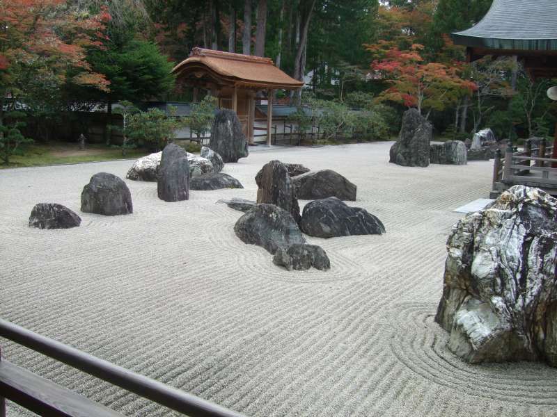 Mount Koya Private Tour - 高野山"金剛峰寺,"蟠龍庭"（在日本最大的"枯山水石庭"）