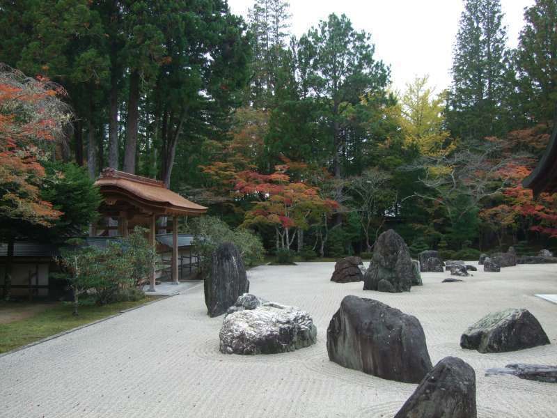 Mount Koya Private Tour - 高野山"金剛峰寺,"蟠龍庭"（在日本最大的"枯山水石庭"）