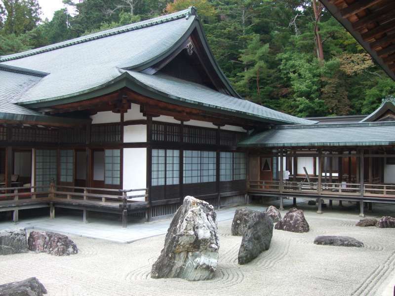 Mount Koya Private Tour - 高野山"金剛峰寺,"蟠龍庭"（在日本最大的"枯山水石庭"）