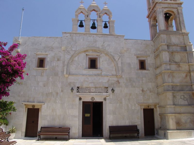 Mykonos Private Tour - The church of the Monastery