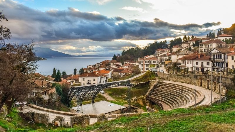 Ohrid Private Tour - The ancient theater from the 2nd century B.C.