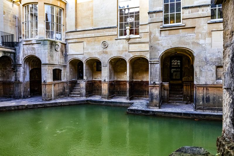 Bath Private Tour - The King's Bath and Hot Spring part of the Roman Baths Museum