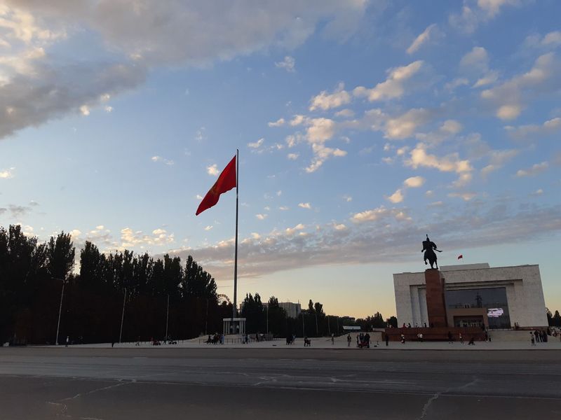 Bishkek Private Tour - Kyrgyz Flag, Manas Statue and Historical Museum