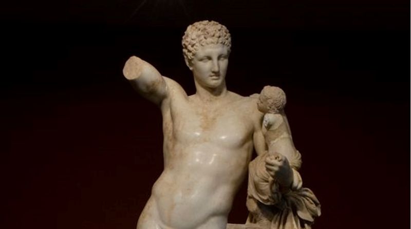 Olympia Private Tour - Statue of Hermes and the infant Dionysus