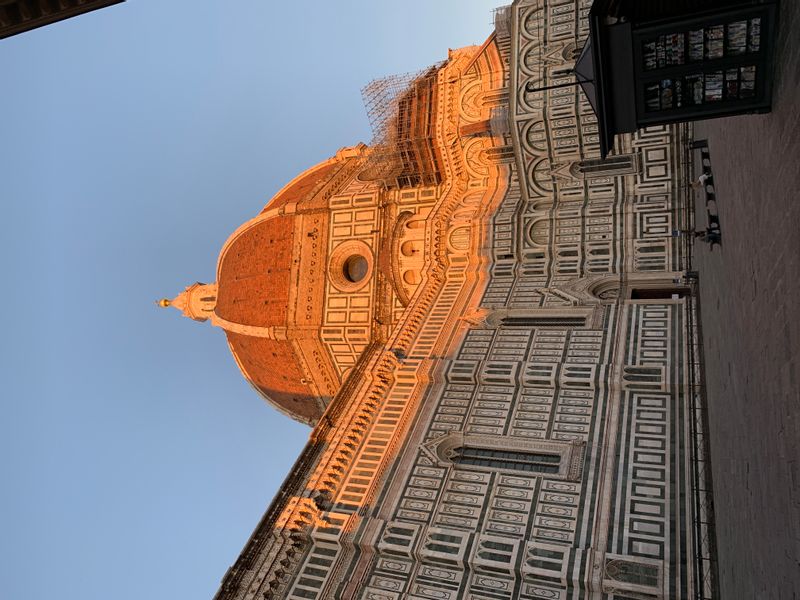 Florence Private Tour - Cathedral of Santa Maria del Fiore at the sunset