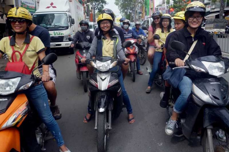 Ho Chi Minh Private Tour - See Saigon city by Scooter