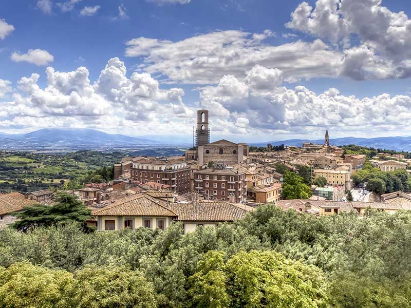 Perugia Private Tour - Wonderful landscapes from Perugia town center