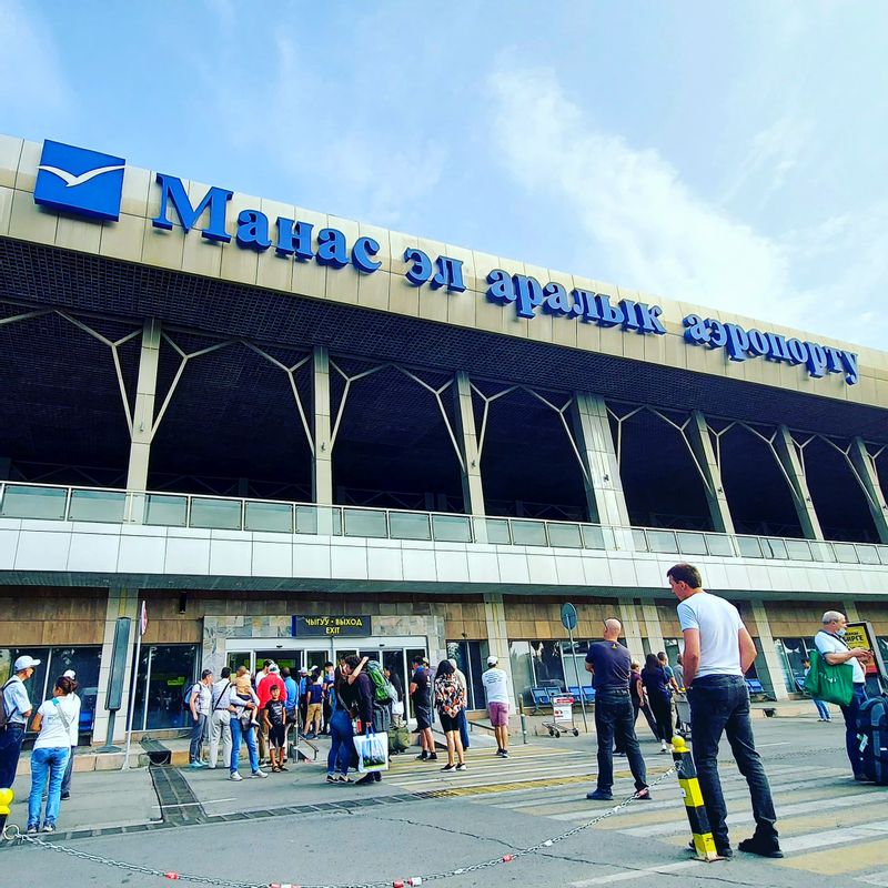 Bishkek Private Tour - The Kyrgyzstan International Airport Manas.  Usual Meetings And departure point.