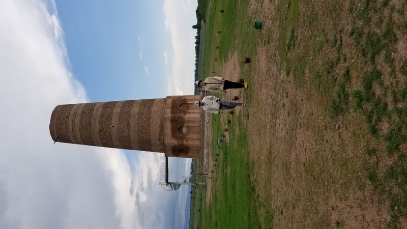 Bishkek Private Tour - Burana Tower.  With my tourists from UK. May 2021